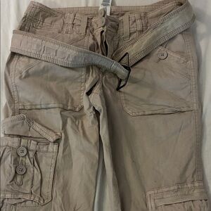 Garage Beige Cargo Pants